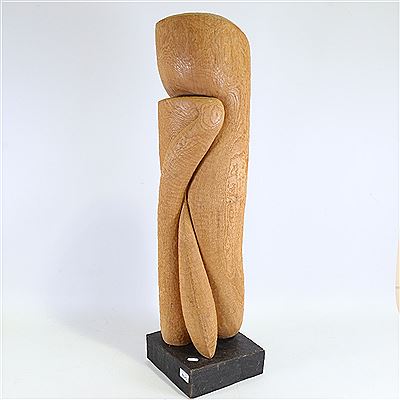 Totem sculpture by Ian Gordon - Auction record, sale price, and art valuation. Compare with similar artists and explore comparable artworks.
