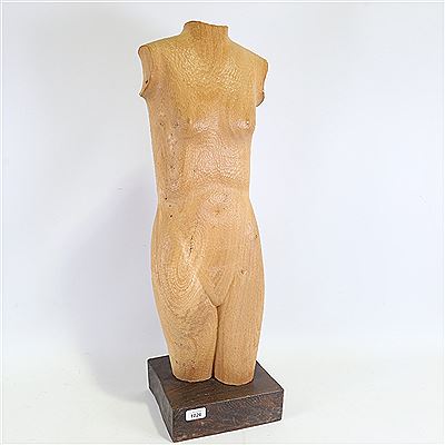 Torso by Ian Gordon - Auction record, sale price, and art valuation. Compare with similar artists and explore comparable artworks.