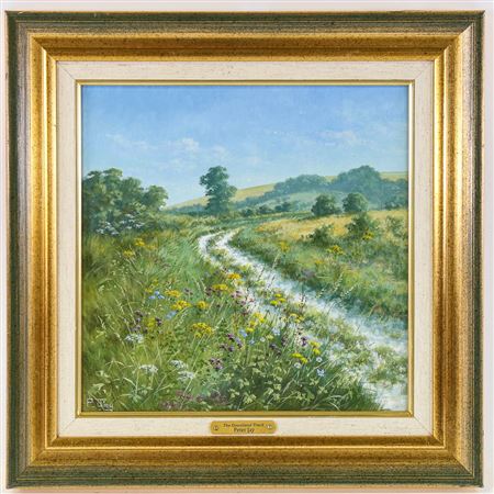 The downland track by Peter Jay - Auction record, sale price, and art valuation. Compare with similar artists and explore comparable artworks.
