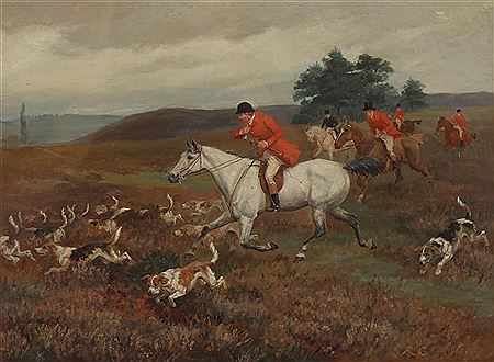 Foxhunting in Surrey