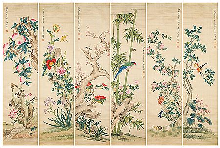Flowers and Birds