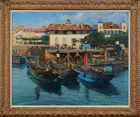 Les quais à Saint Jean de Luz by Georges Masson - Auction record, sale price, and art valuation. Compare with similar artists and explore comparable artworks.