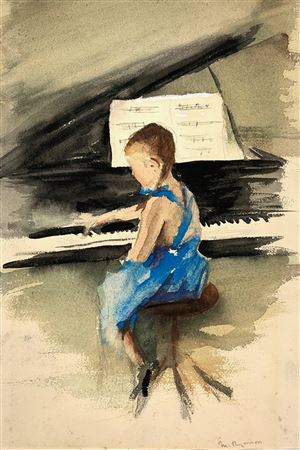Girl at Piano