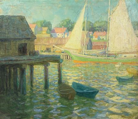 "Boat Houses, Provincetown"