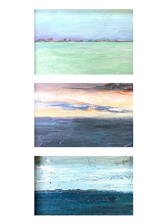 Provincetown Waterviews, 1997 (lot of 3)