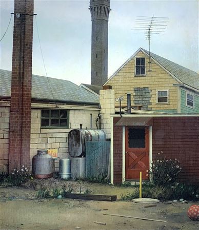 "Behind Commercial Street, Provincetown, 1977"