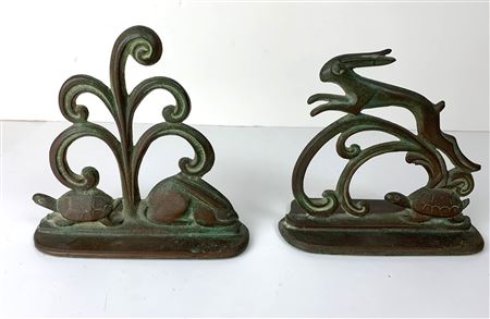 The Tortoise and the Hare Bookends
