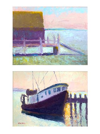 Sample artwork by Judith Fulmer (Born 1962), known for marine - View similar artists and auction records