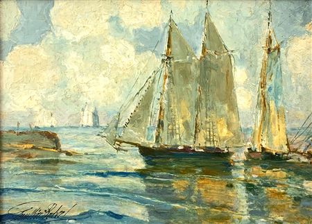 "Sailing on the Coast, Late 19th/Early 20th c."