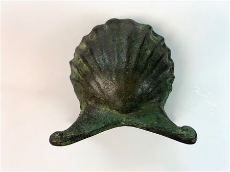 "Scallop Shell Letter Holder, Early 20th c."
