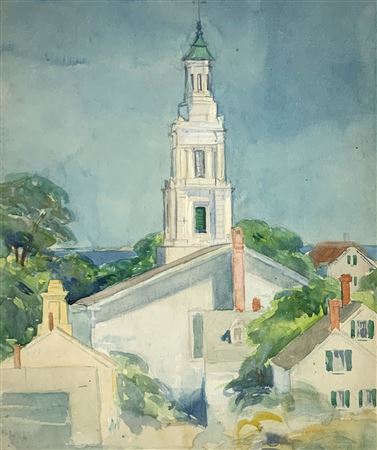 "Provincetown Rooftops, Early 20th c."