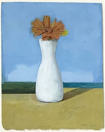 "Flower in White Vase, 2004"