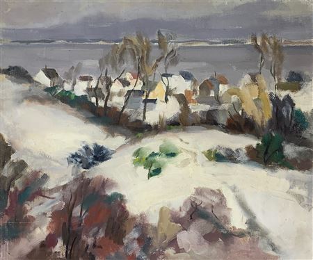 "Provincetown Winter, Early 20th c. "