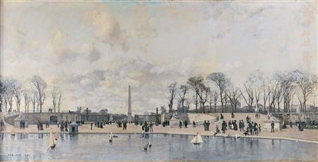 Paris, port de mer, 1885