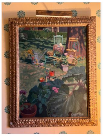 * The garden