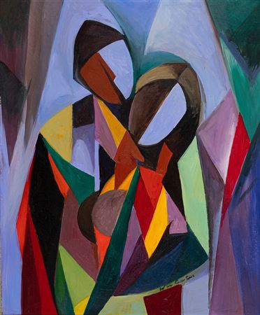 Untitled, Cubist Figures