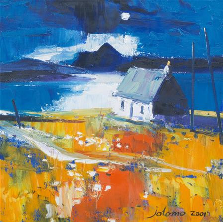 Moon over Ben Talla, Isle of Mull