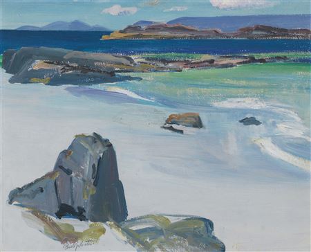 Rocks and Receding Tide, Iona