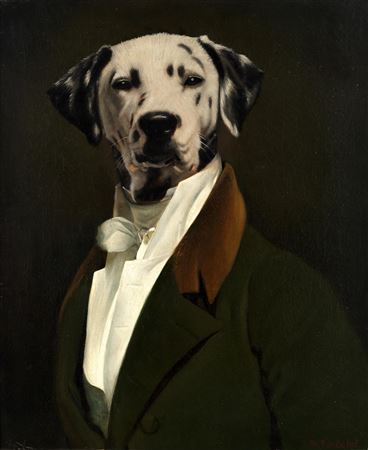 A gentleman dalmatian