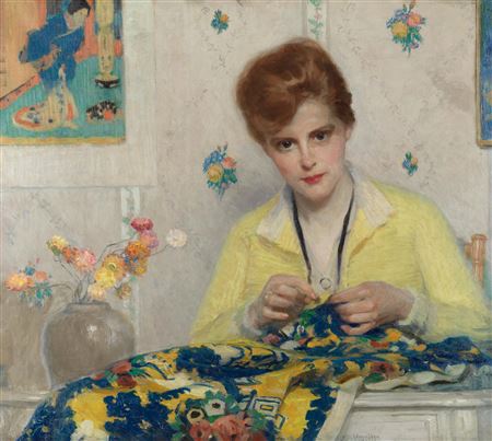The yellow sweater