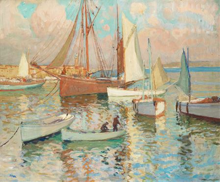 Eventide, St. Ives by John Anthony Park - Auction record, sale price, and art valuation. Compare with similar artists and explore comparable artworks.