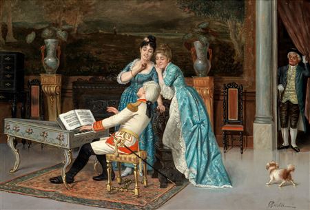 The love song by Antonio Costa - Auction record, sale price, and art valuation. Compare with similar artists and explore comparable artworks.