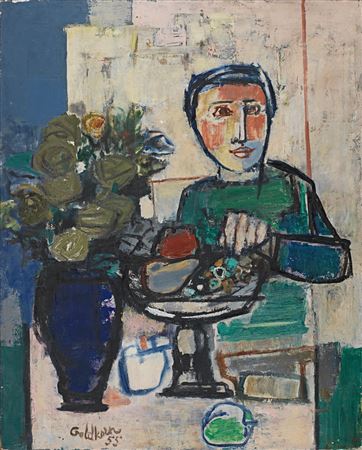Enfant a table by Georges Goldkorn - Auction record, sale price, and art valuation. Compare with similar artists and explore comparable artworks.