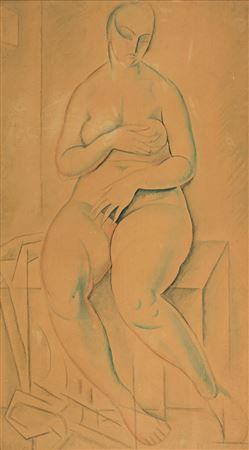 Sample artwork by Henrik Berlewi (1894 - 1967), known for painting - View similar artists and auction records