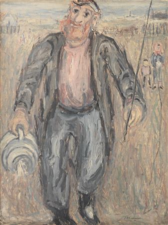 The fisherman/ The violinist by Jesekiel David Kirszenbaum - Auction record, sale price, and art valuation. Compare with similar artists and explore comparable artworks.