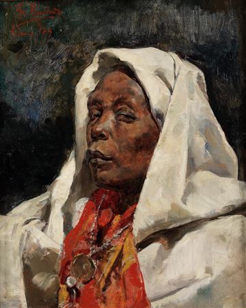 Sample artwork by Tomas Munoz Y Lucena (1860 - 1943), known for figure and genre painting - View similar artists and auction records
