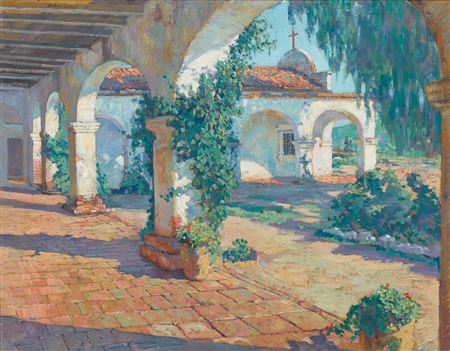 San Juan Capistrano Mission (Mission Cloisters)