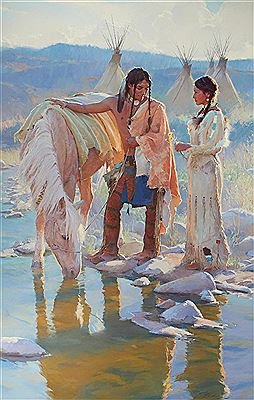 Lakota Warrior's Farewell