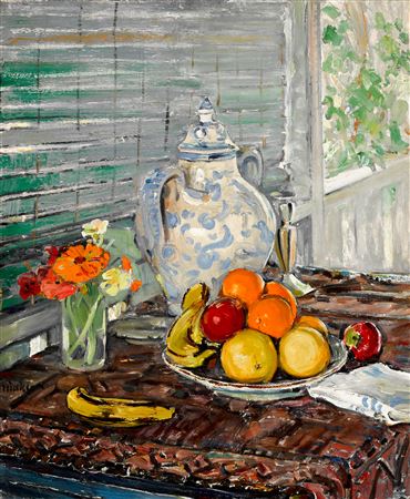Still Life by Clarence Keiser Hinkle - Auction record, sale price, and art valuation. Compare with similar artists and explore comparable artworks.