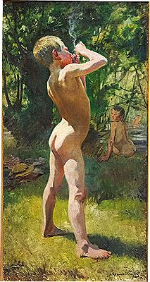 The Child with a Cigarette, 1887