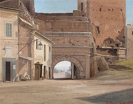 Scenery from Parto Lorenzo, Rome