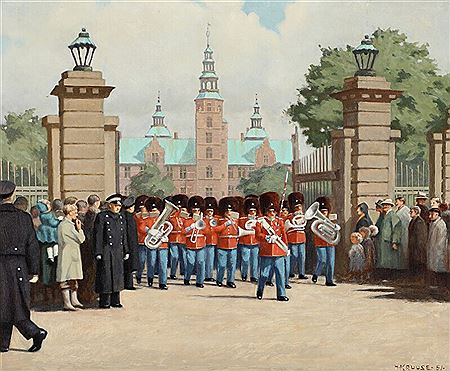 Sample artwork by Hans Kruuse (1893 - 1964), known for landscape painting - View similar artists and auction records