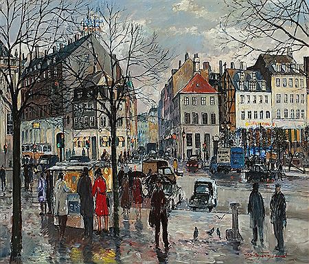 View from Copenhagen by Lis Bjergsted - Auction record, sale price, and art valuation. Compare with similar artists and explore comparable artworks.
