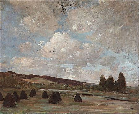 A view of a bog near Tibirke Bakker on Zealand