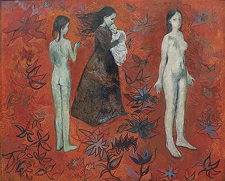 Frize of Life by Kay Christensen - Auction record, sale price, and art valuation. Compare with similar artists and explore comparable artworks.