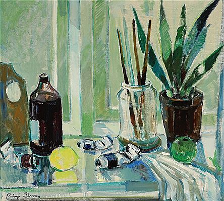 Still life. by Borge Ibsen - Auction record, sale price, and art valuation. Compare with similar artists and explore comparable artworks.