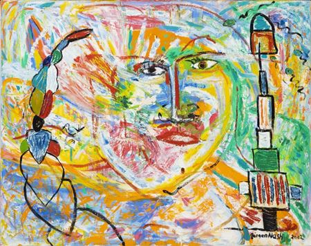 “Og ligesom vinden fri”. by Jorgen Nash - Auction record, sale price, and art valuation. Compare with similar artists and explore comparable artworks.