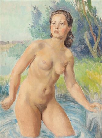 “Nøgen Pige”, Naked girl.