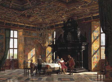 The Great Hall at Frederiksborg Castle, Hillerød.