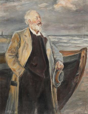 Sample artwork by Syrak Hansen (1866 - 1956), known for landscape painting - View similar artists and auction records