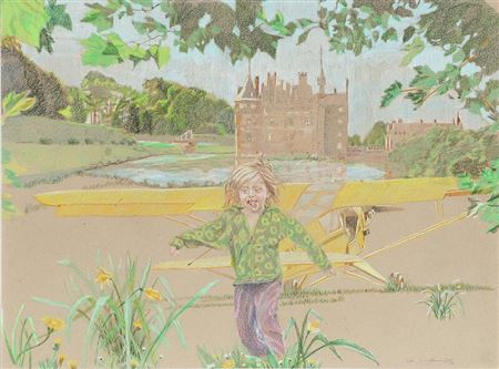 Sample artwork by Simone Aaberg Kaern (Born 1969), known for painting - View similar artists and auction records