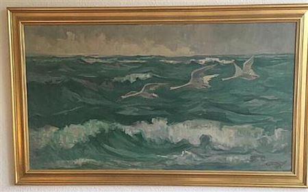 Sample artwork by Carl Trier Aagaard (1890 - 1961), known for painting - View similar artists and auction records