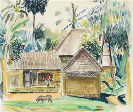 Exotic scenes from Bali. (2)