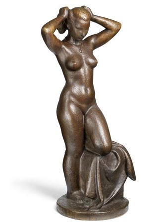 Standing woman.