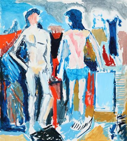 Composition by Preben Jorgensen - Auction record, sale price, and art valuation. Compare with similar artists and explore comparable artworks.