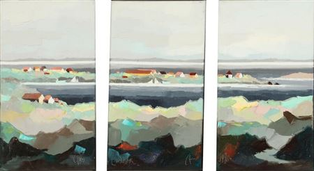 Triptycon (3) by Peter Christoffersen - Auction record, sale price, and art valuation. Compare with similar artists and explore comparable artworks.
